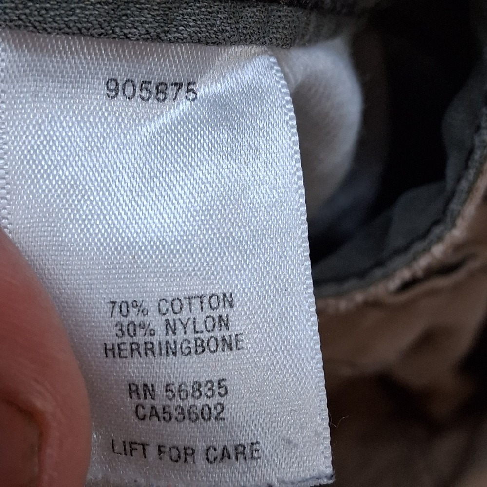 Cabelas Mens Double Knee Casuals Utility Pants Size 44x32 Tan Brown - Picture 11 of 16